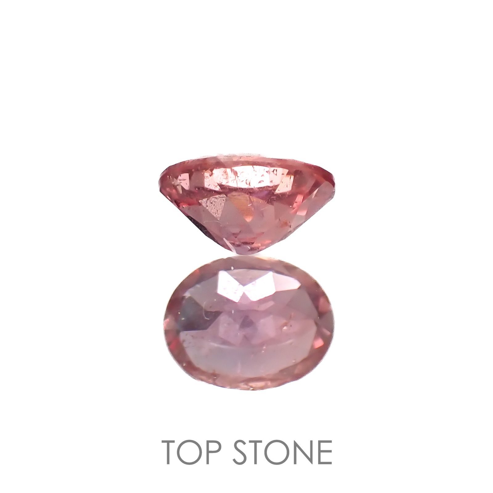 ピンクサファイア(宝石名サファイア)タンザニア・ウィンザー産 0.43ct 識別済[220817398]5x3.9mm前後
