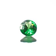 ツァボライト(宝石名グリーン グロッシュラー・ガーネット)タンザニア産 0.12ct 識別済[240226083]3.3x3.2mm前後