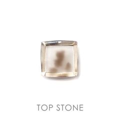 ダルメシアンクォーツ ブラジル産 ルース 9.46ct[20095870]13.2×13mm前後