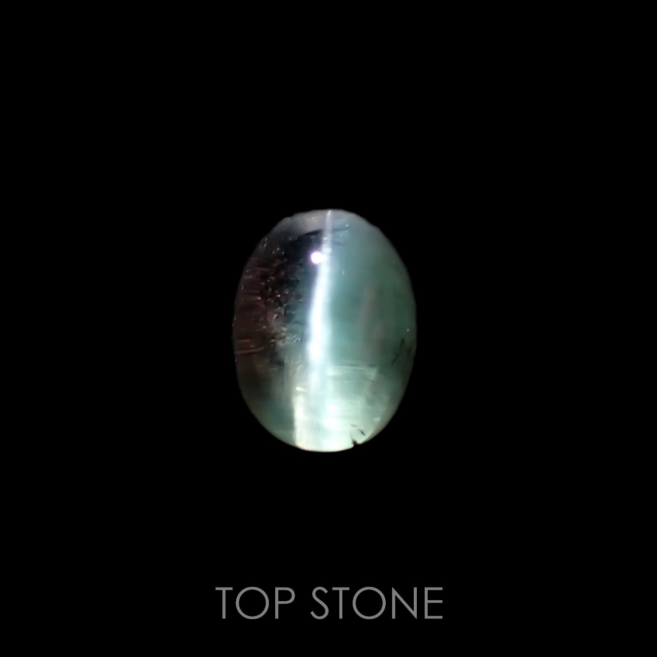 バイカラートルマリンキャッツアイ ブラジル産 0.40ct[221018610]4.8x3.7mm前後