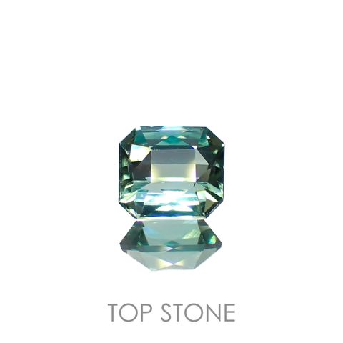 シーフォームトルマリン(宝石名トルマリン)ルワンダ産 1.25ct 識別済[221118987]6.6x6mm前後