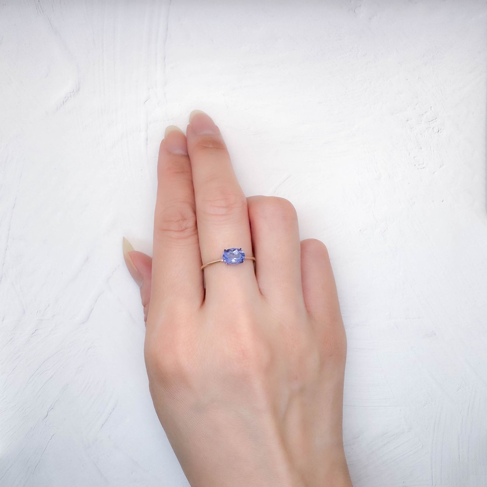 カラーチェンジフローライト ブラジル産 1.05ct / 7.1x5.1mm前後 [250530450]