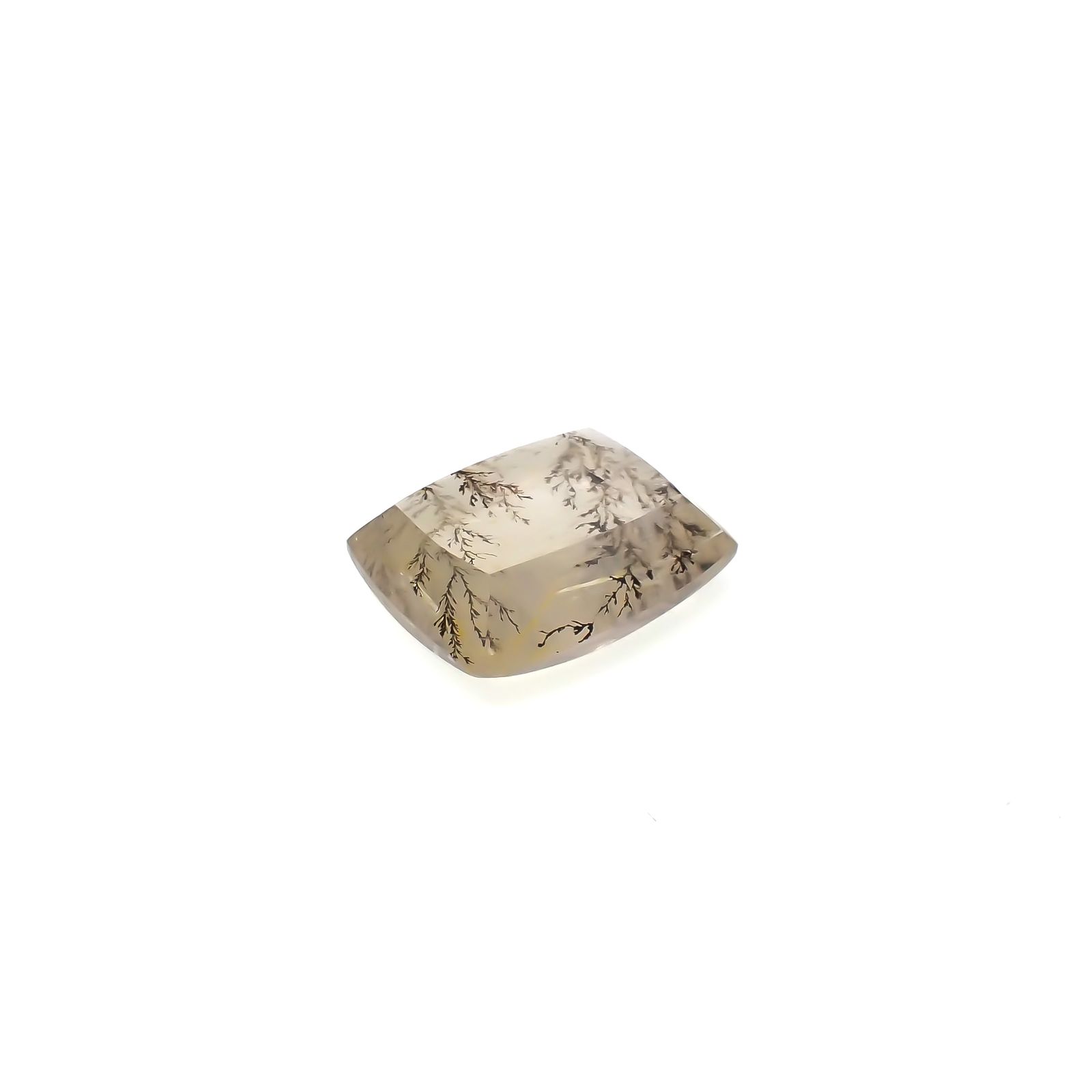 デンドリチッククォーツ ブラジル産 8.33ct[230823241]12.6x15.6mm前後