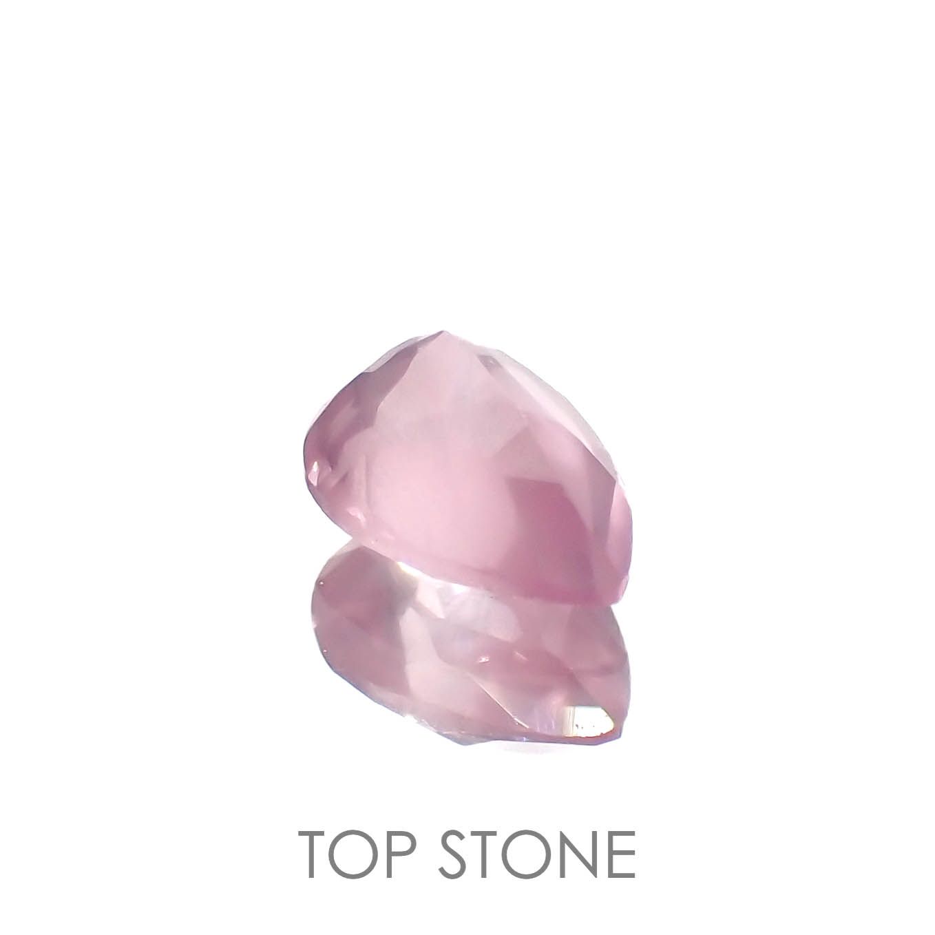 シルキーピンクスピネル(宝石名スピネル)タンザニア産 0.31ct 識別済[221219491]5.1x3.5mm前後