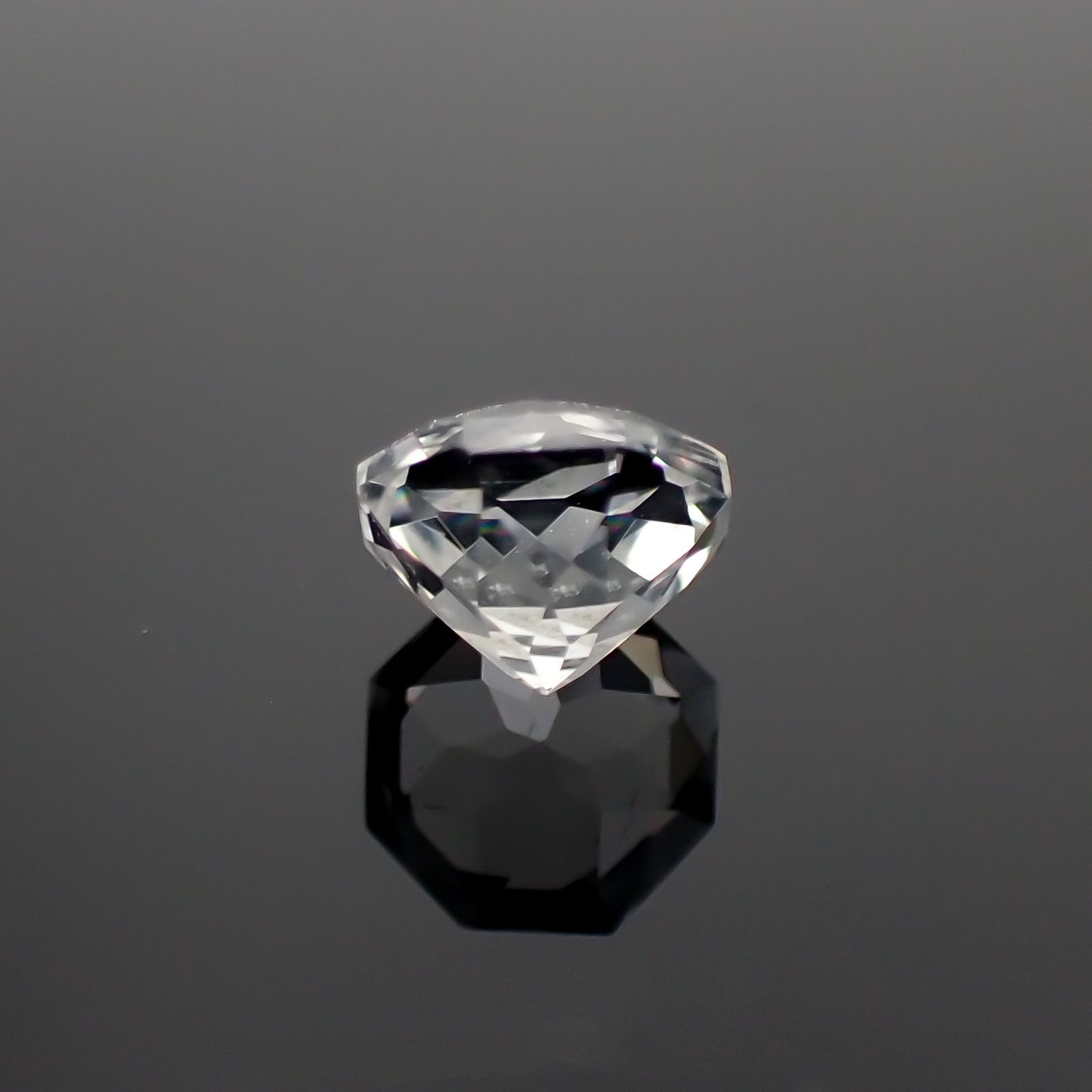 ◇オクタゴンカット◇ホワイトトパーズ ブラジル産 1.23ct[221018496