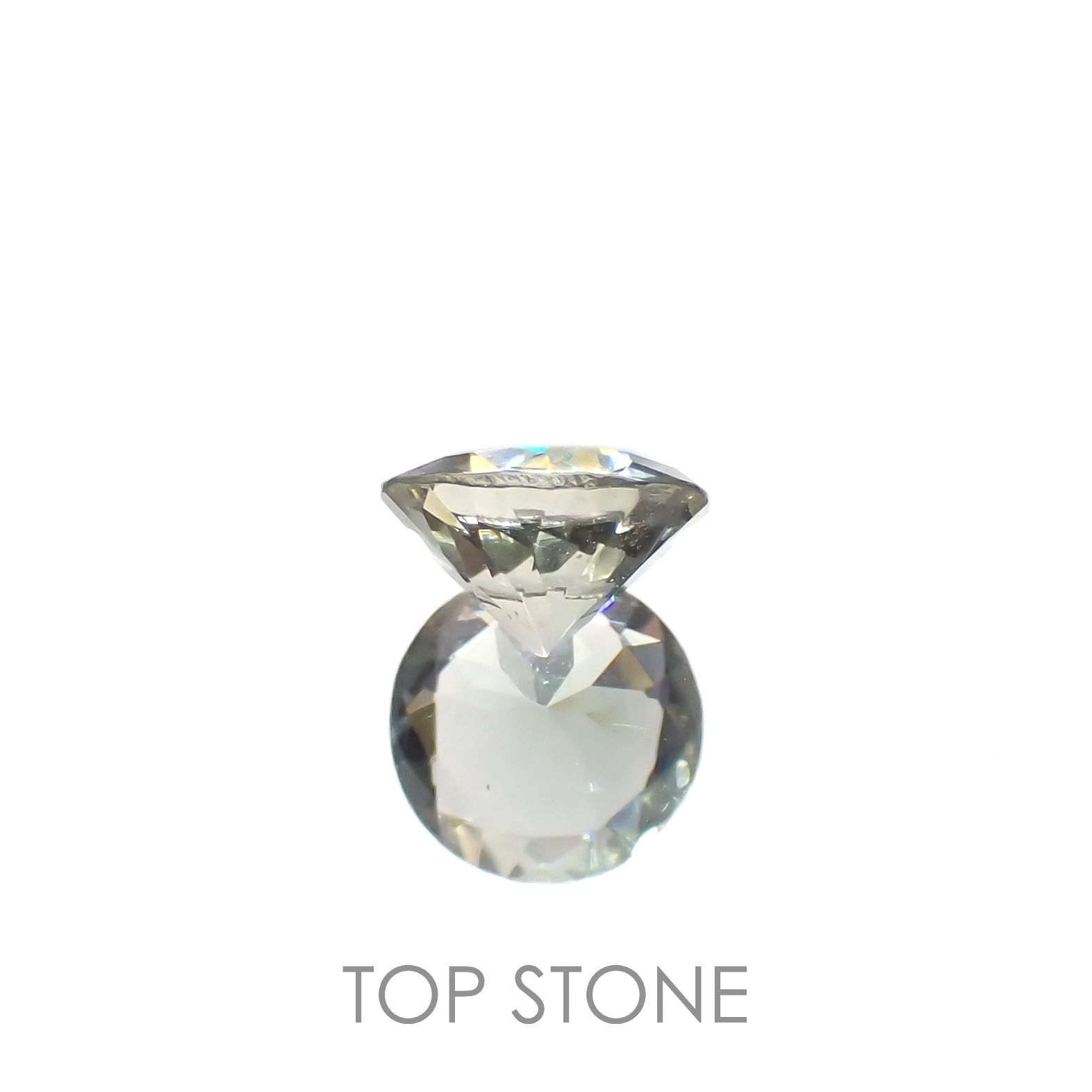 バイカラーオレゴンサンストーン アメリカ・オレゴン州産 0.62ct[230220681]5.9x5.9mm前後