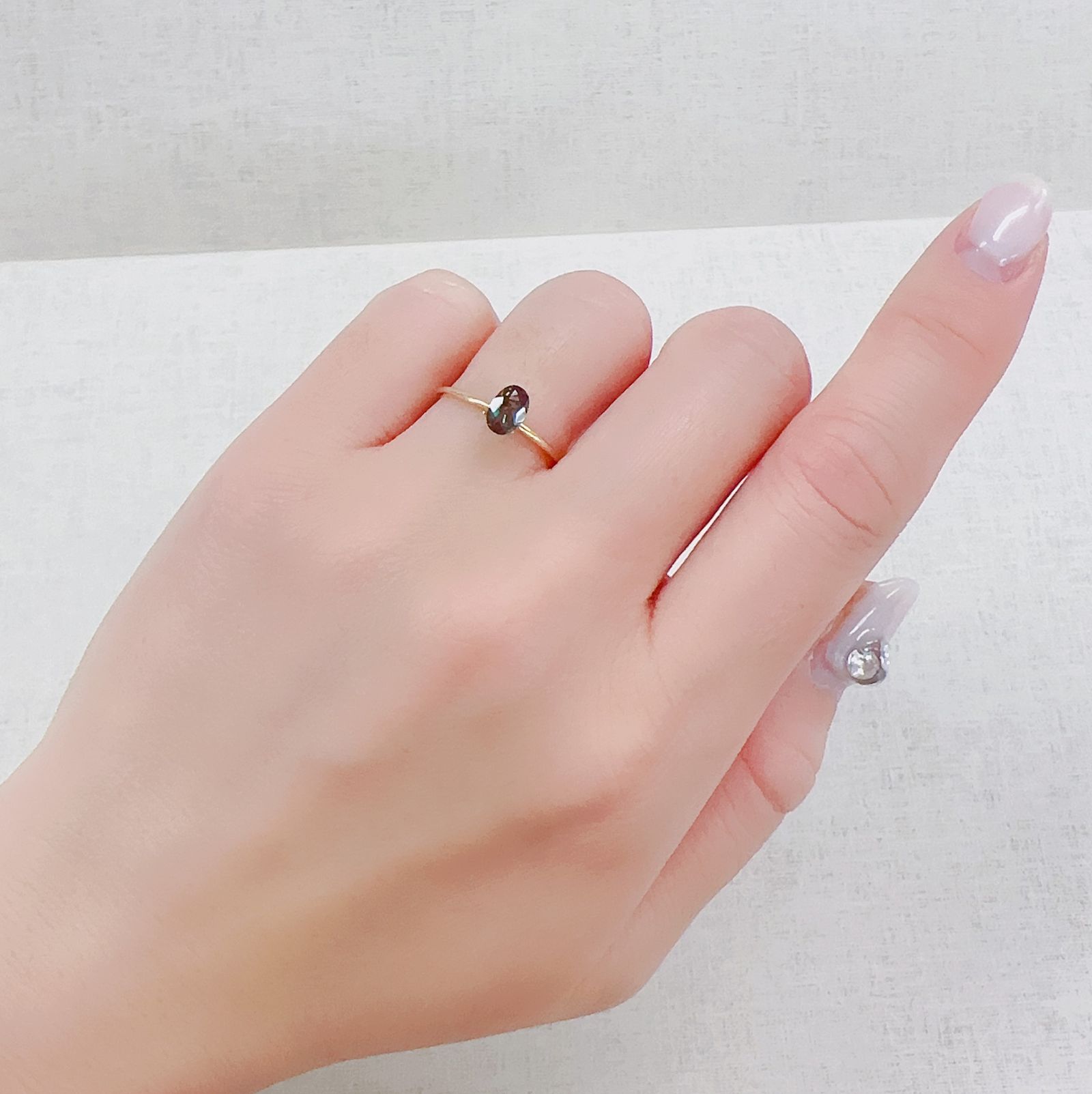 カラーチェンジアンデシン モンゴル産 0.46ct[230421474]5.9x4mm前後