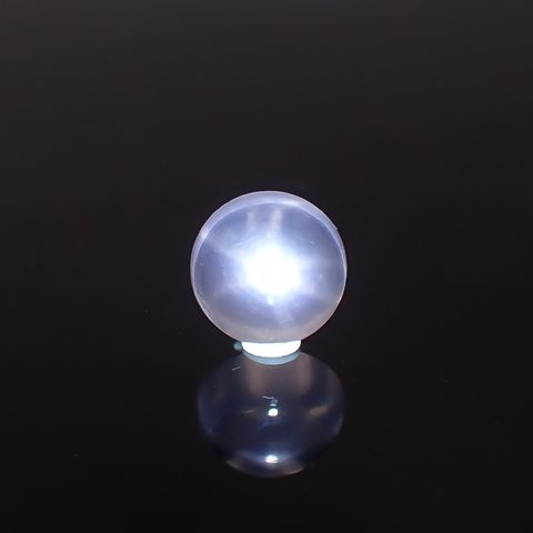 スターローズクォーツ マダガスカル産 3.73ct / 10.1x10.1mm前後 [250730824]