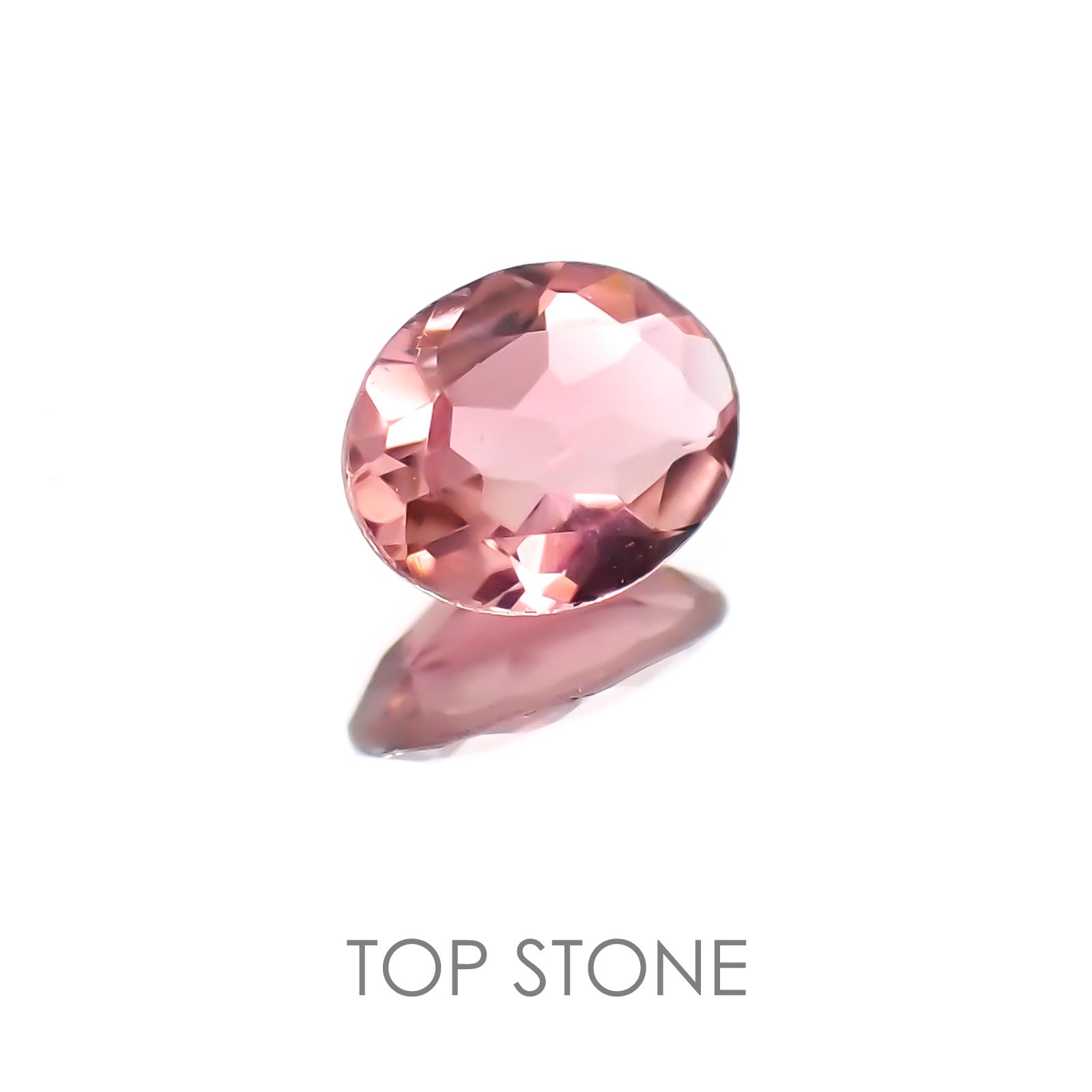 ピンクトルマリン(宝石名ピンク・トルマリン) ブラジル産 0.28ct 識別済[20118220]5.1×4mm前後