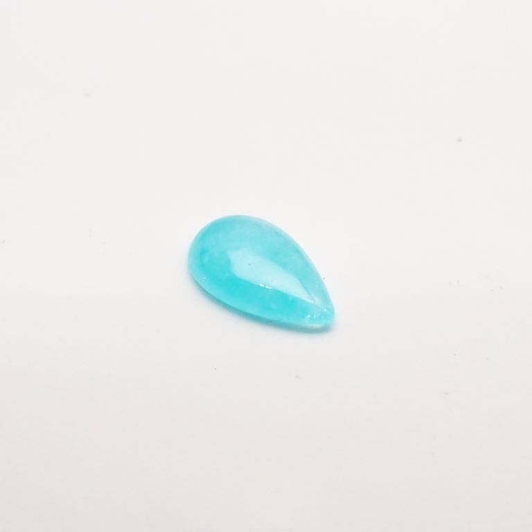 パライバトルマリン(宝石名トルマリン/別名パライバ・トルマリン) ブラジル・キントス鉱山産 0.313ct ソ付(宝貴協)[210711651]6.4×3.8mm前後