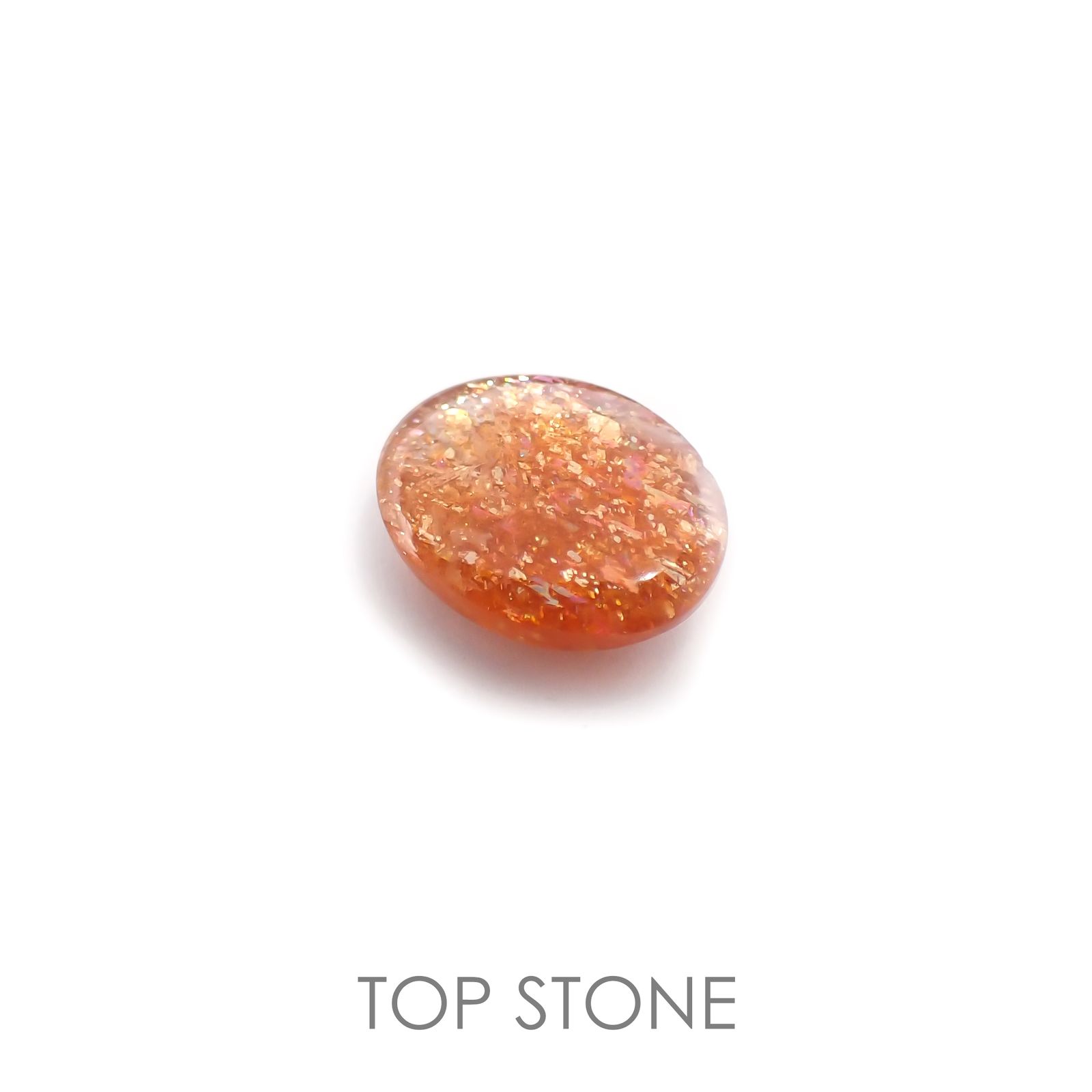 イリュージョンサンストーン タンザニア産 ルース 1.8ct[210510858]9.2×7mm前後