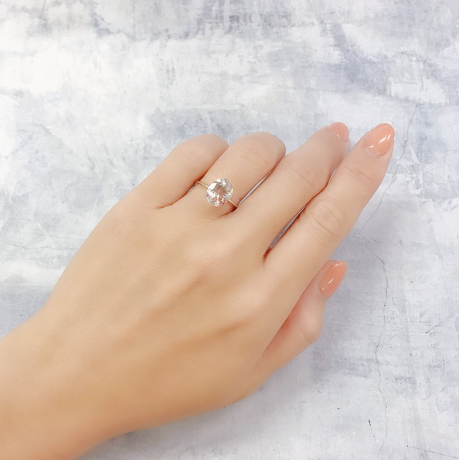 ファイヤークォーツ ナイジェリア産 2.45ct[220917575]9.9x8mm前後