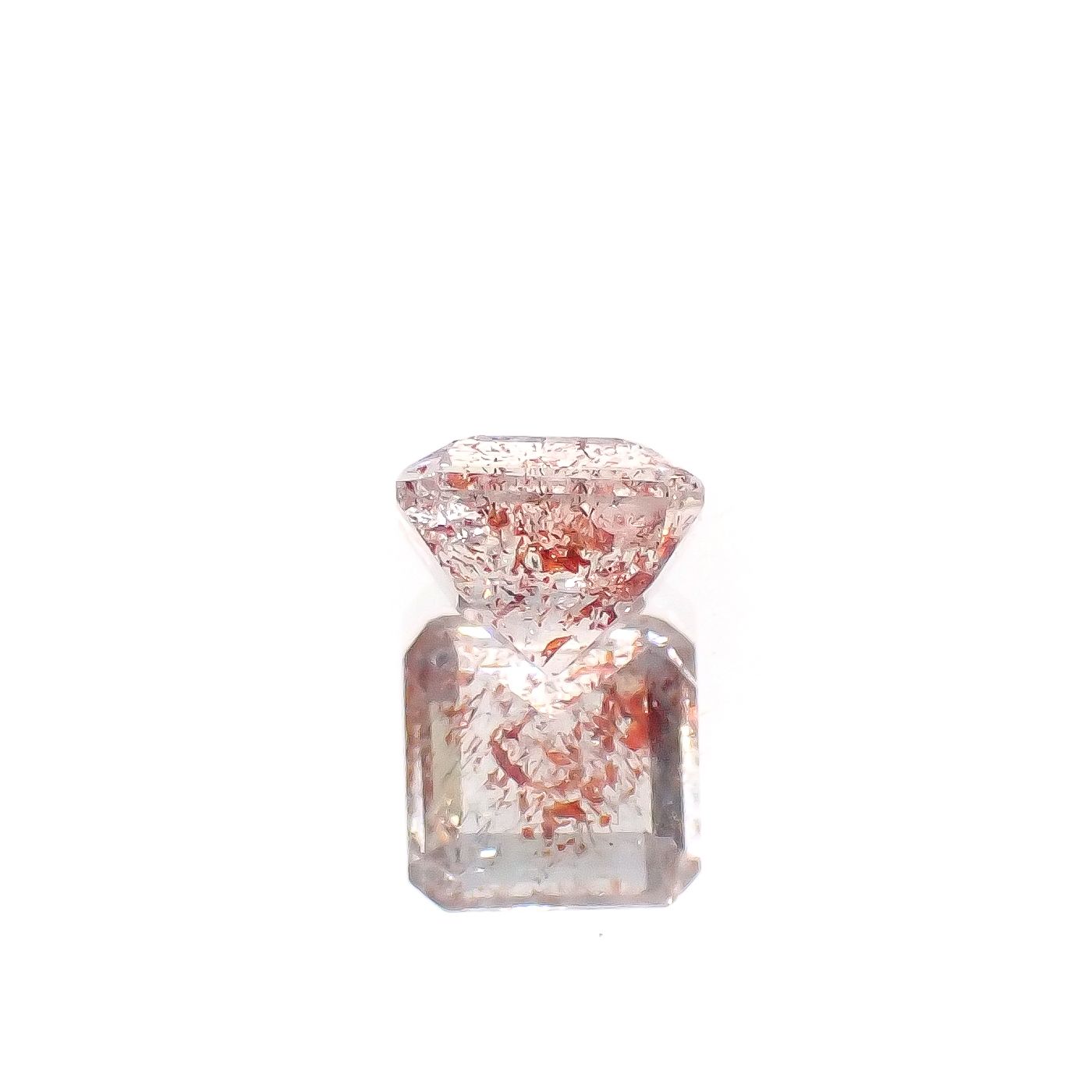 ファイヤークォーツ ナイジェリア産 1.23ct[240326712]6.3x6.3mm前後