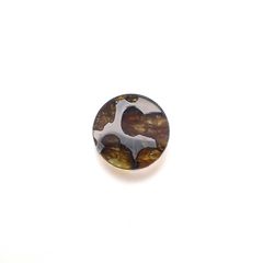 パラサイト隕石Sericho トリプレット 発見地:ケニア 4.03ct[240125717]12.1x12mm前後