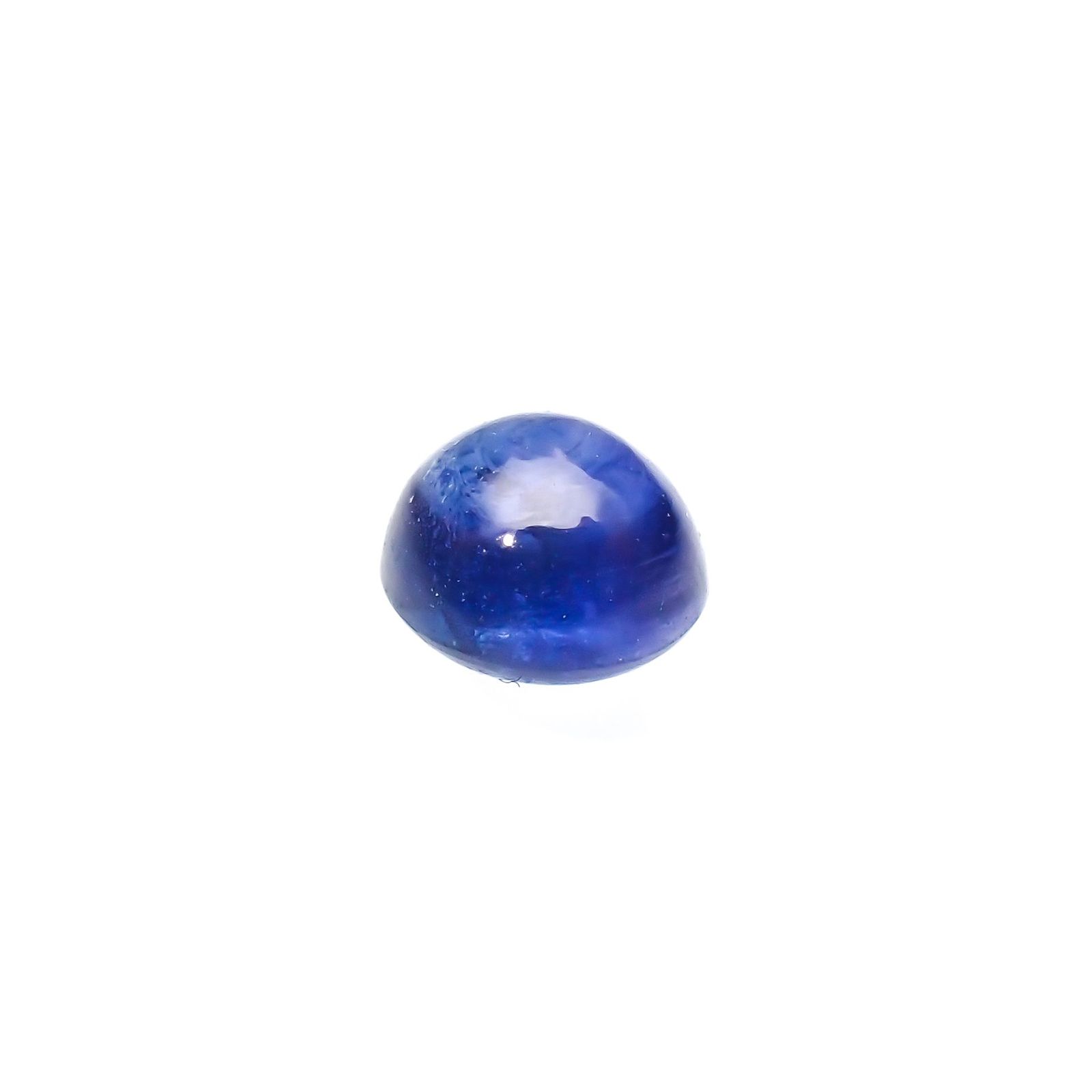 サファイア(宝石名ブルー・サファイア)スリランカ/マダガスカル産 0.41ct 識別済[230923436]3.8x3.7mm前後