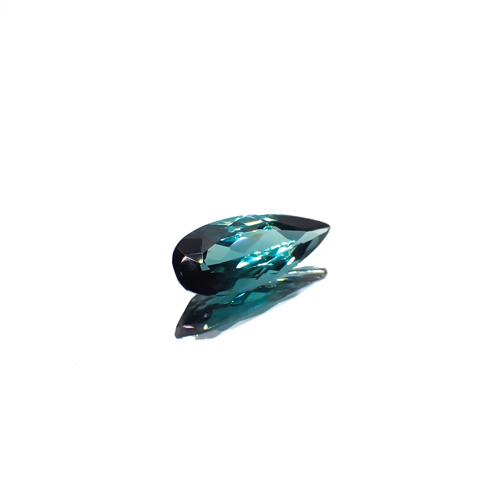 ブルーグリーントルマリン ブラジル産 1.47ct[240527541]12.7x5.3mm前後