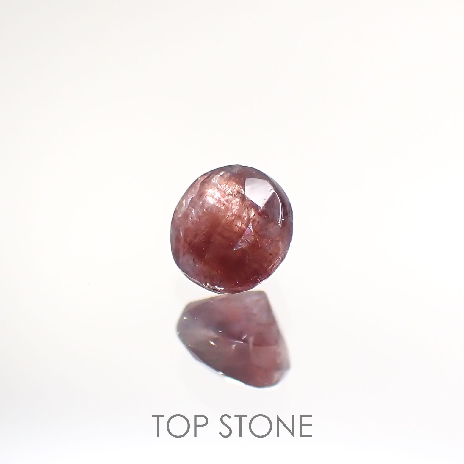 ブラッドショットアイオライト インド産 ルース 0.23ct[201812383]3.7×3.7mm前後