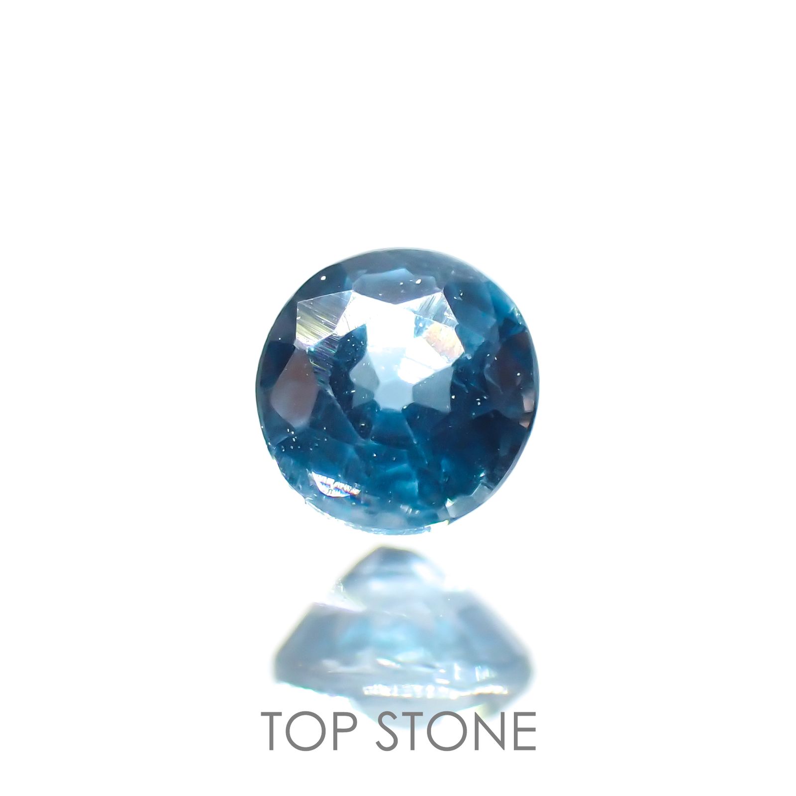オーシャンブルーカイヤナイト(宝石名カイヤナイト) インド産 0.16ct 識別済[210812354]3×3mm前後
