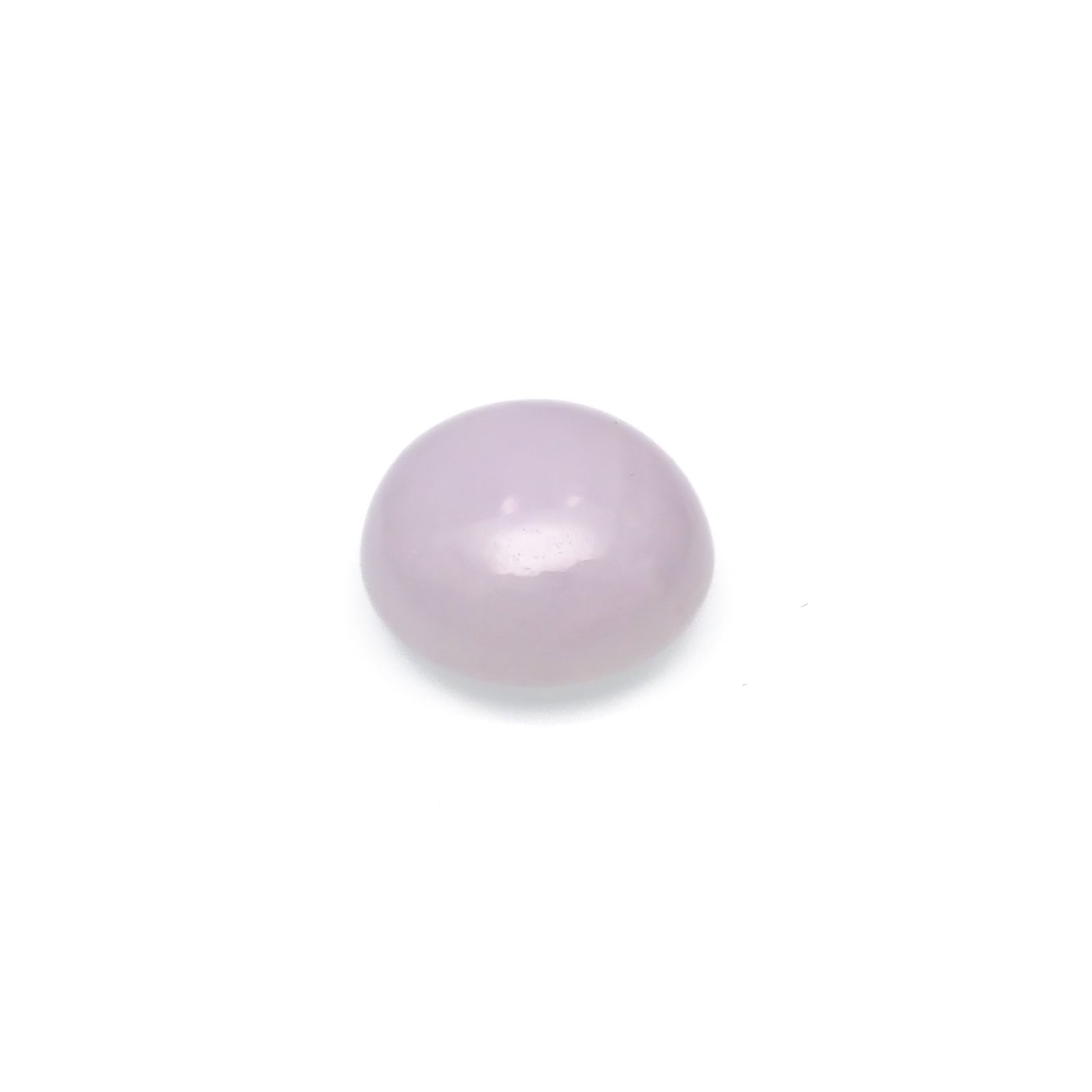 ラベンダー翡翠 ビルマ産 10.32ct [221219379]14.2x13.3mm前後