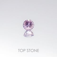 <ランダムセレクト1個販売> ピンクサファイアSA ラウンドカット スリランカ産 0.15ct前後[20096077]3×3mm前後