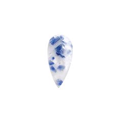 カイヤナイトインクォーツ ブラジル産 14.18ct / 31x14.3mm前後 [260421613]
