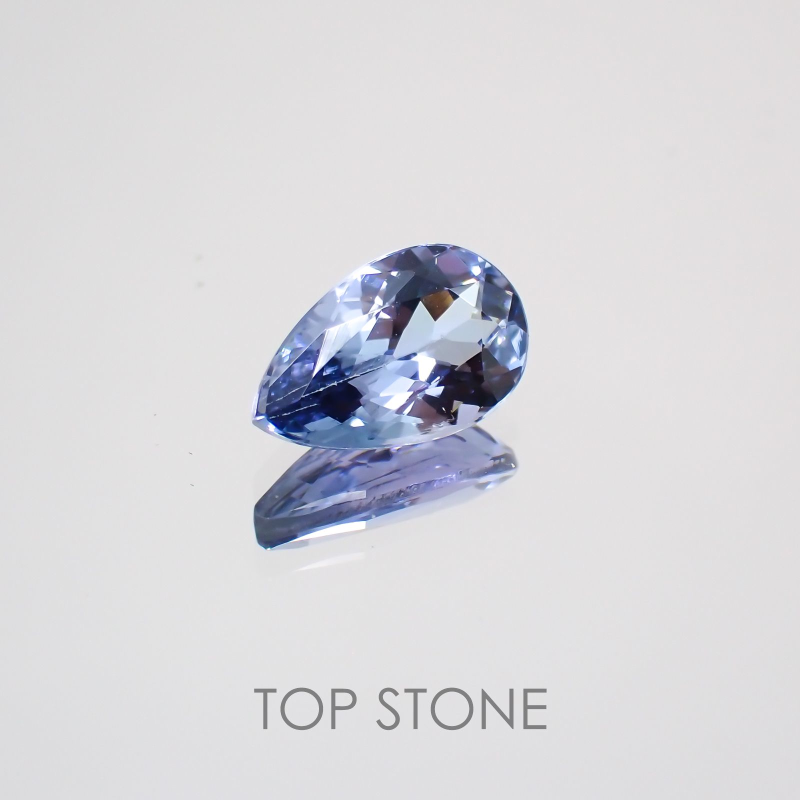 バイカラータンザナイト タンザニア産 ルース 0.92ct[210410417]8.1×5mm前後