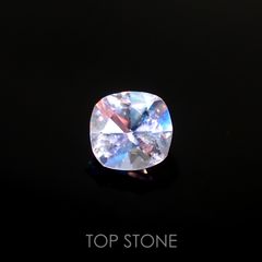 レインボームーンストーン(宝石名ラブラドライト)タンザニア産 0.83ct 識別済[220115452]6.1x5.8mm前後