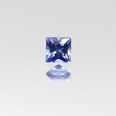 ◇プリンセスカット◇ベニトアイト アメリカ産 ルース 0.052ct[20095845]2.1×2.1mm前後
