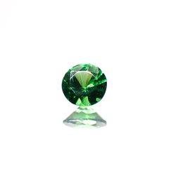 ツァボライト(宝石名グリーン グロッシュラー・ガーネット)タンザニア産 0.10ct 識別済[240226076]3.1x3.1mm前後