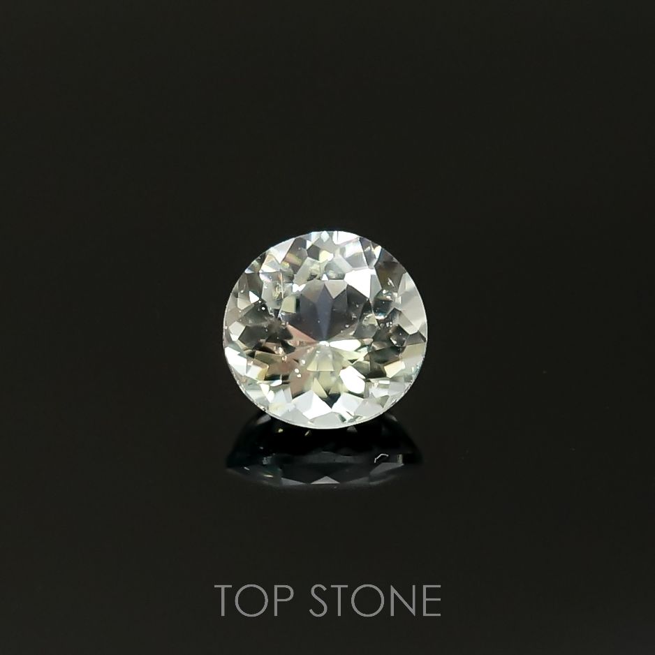 モンテブラサイト(宝石名モンテブラサイト)マダガスカル産 0.73ct 識別済[220817428]5.8x5.7mm前後