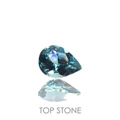 ラグーントルマリン(宝石名トルマリン)アフガニスタン産 0.29ct 識別済[220115315]5.2x3.7mm前後