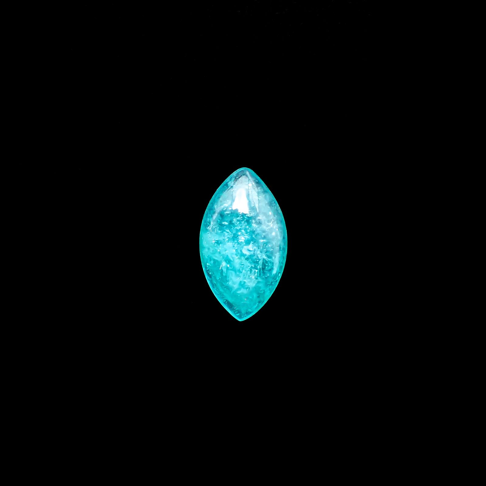 パライバトルマリンキャッツアイ ブラジル産 1.89ct[231224816]12.8x7.3mm前後