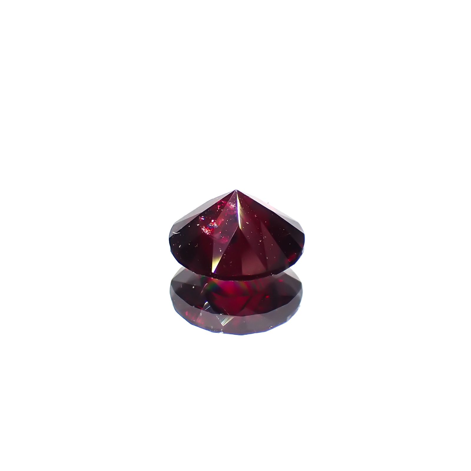 アントヒルガーネット(クロムパイロープガーネット) アメリカ・アリゾナ州産 0.84ct[240527834]6x5.9mm前後