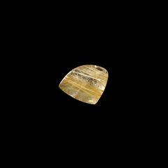 ◇フリーフォーム◇タイチンルチルクオーツ ブラジル産 2.77ct[240427317]12.3x9.7mm前後