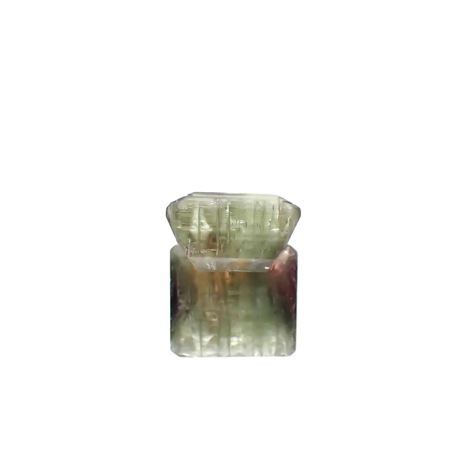 ゼブラトルマリン ブラジル産 3.55ct[240427085]9.3x8.3mm前後