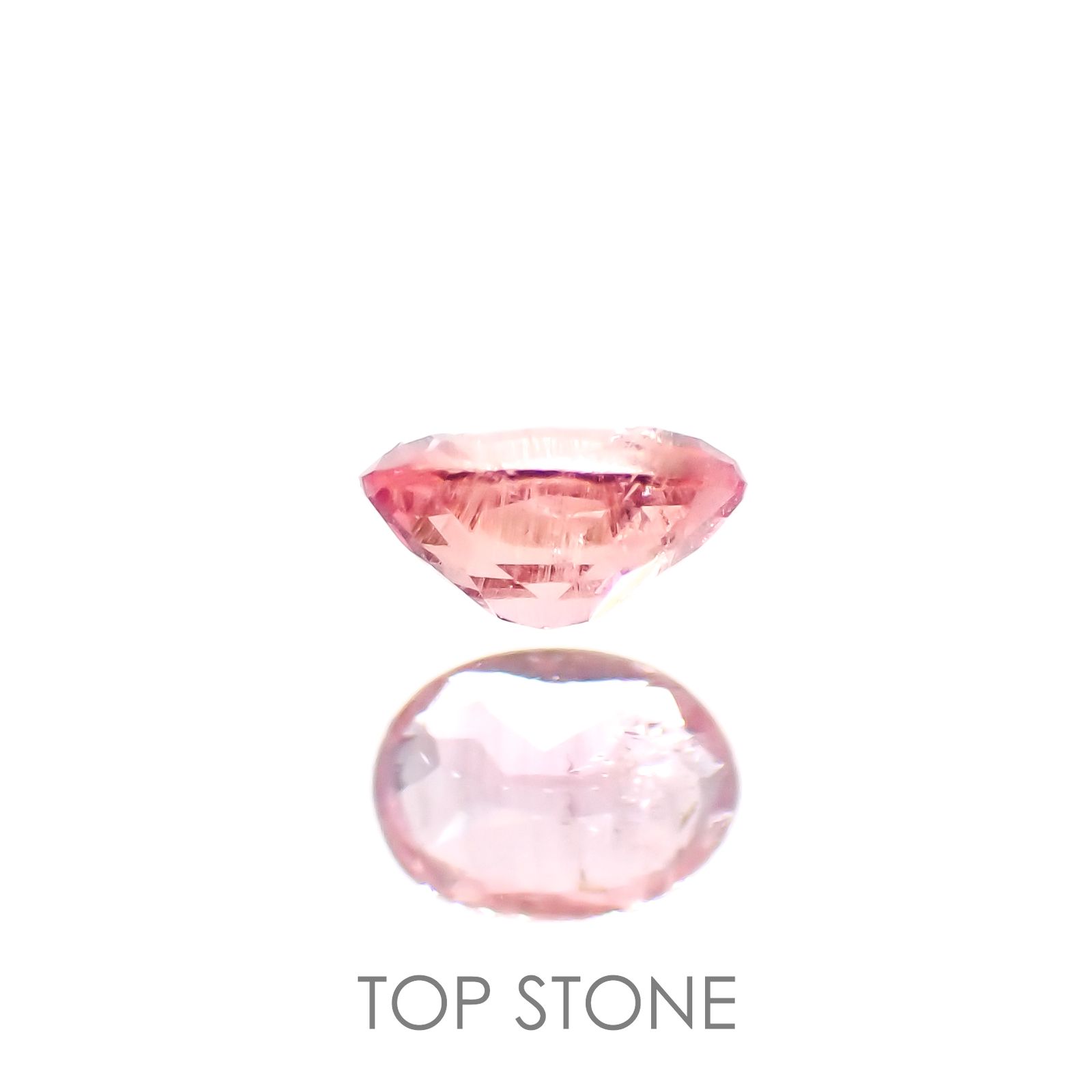 ペツォッタイト(ラズベリル)(宝石名ペツォッタイト) マダガスカル産 0.127ct ソ付(彩珠)[210812619]3.6×2.6mm前後