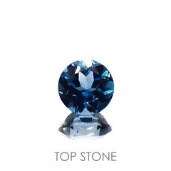 ロンドンブルートパーズ ブラジル産 1.68ct[221219297]7x7mm前後