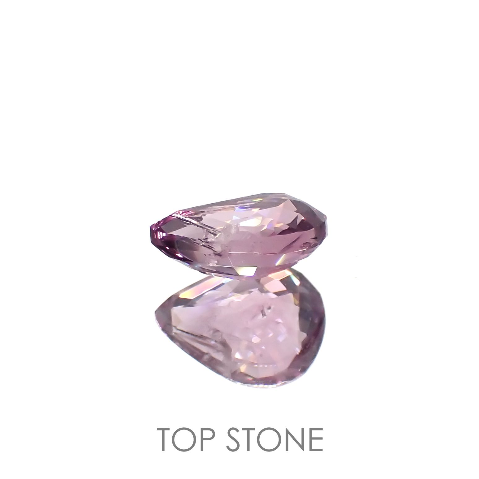 ピンクポードレッタイト(宝石名ピンク・ポードレッタイト)ビルマ産 0.936ct ソ付(彩珠)[221018921]7.2x5.3mm前後