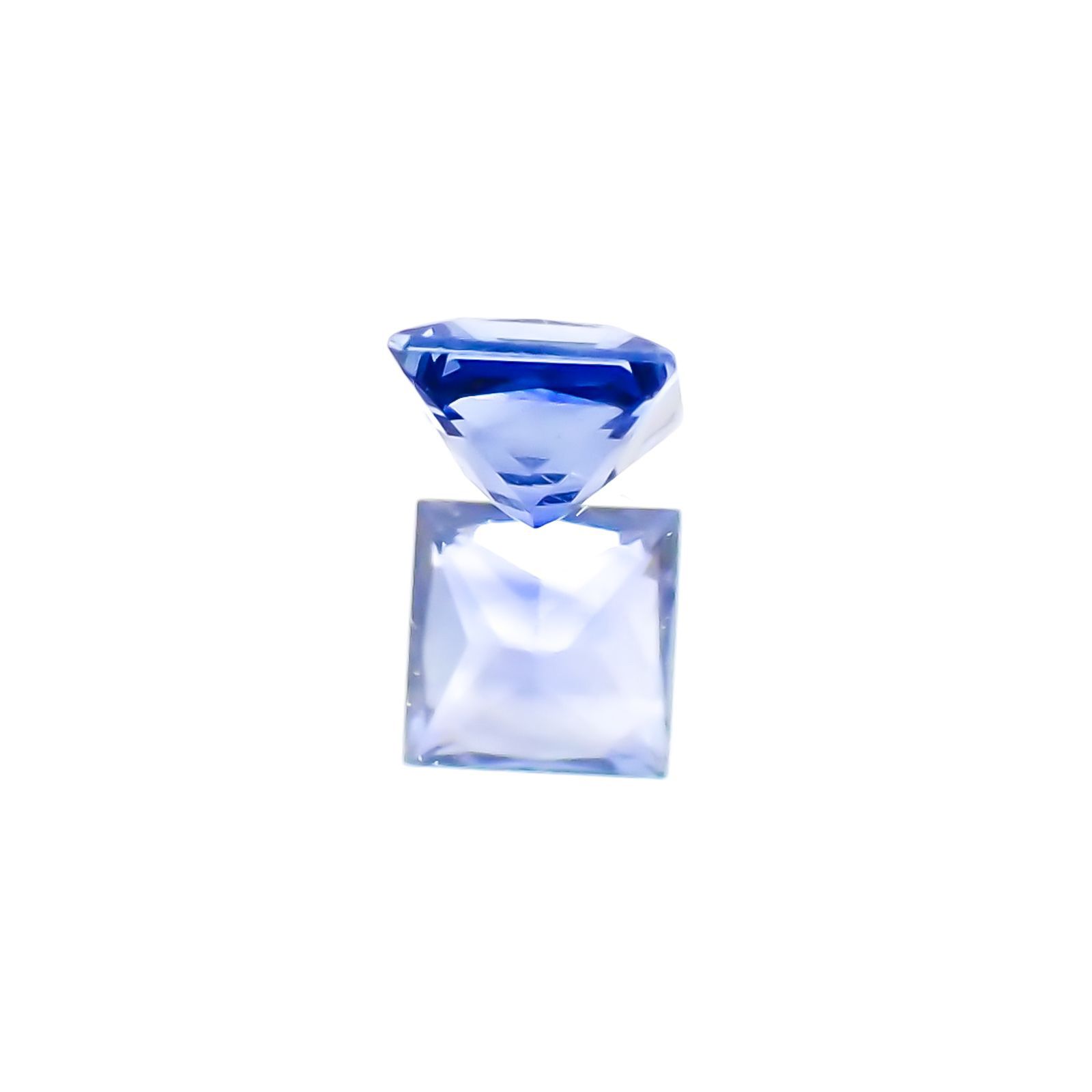 ◇プリンセスカット◇サファイア スリランカ産 ルース 0.15ct[20117891]2.8×2.8mm前後