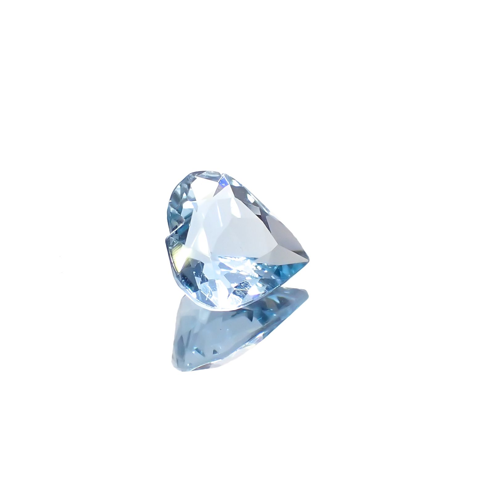 サンタマリアアクアマリン ブラジル産 1.15ct[231224583]7.9x7.9mm前後