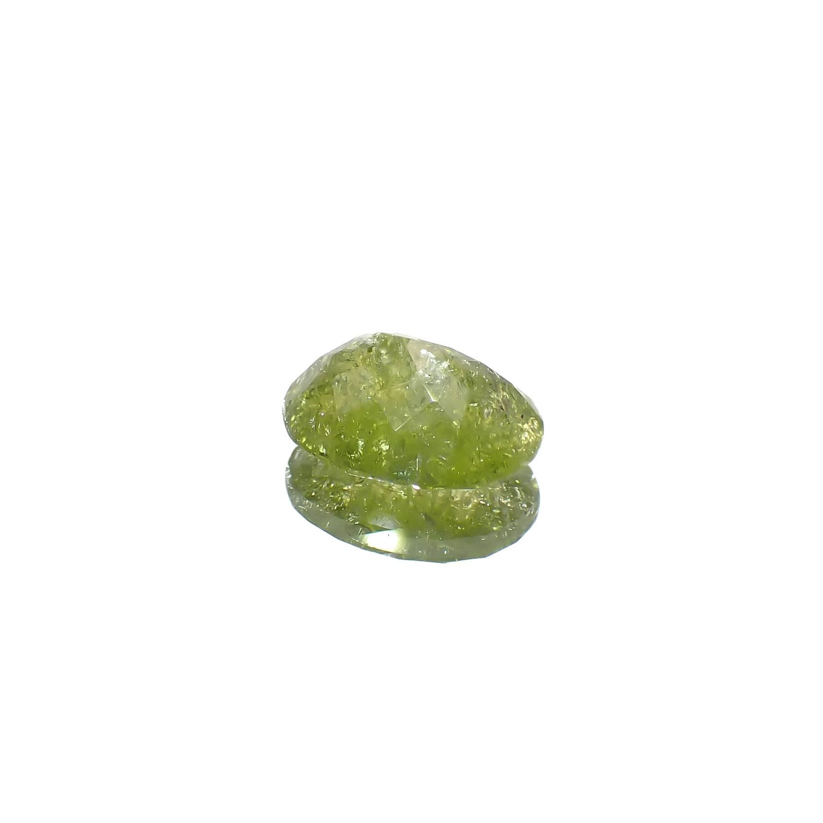 イリデッセンスクロムトルマリン ケニア産 2.35ct[240928939]10.1x8.1mm前後