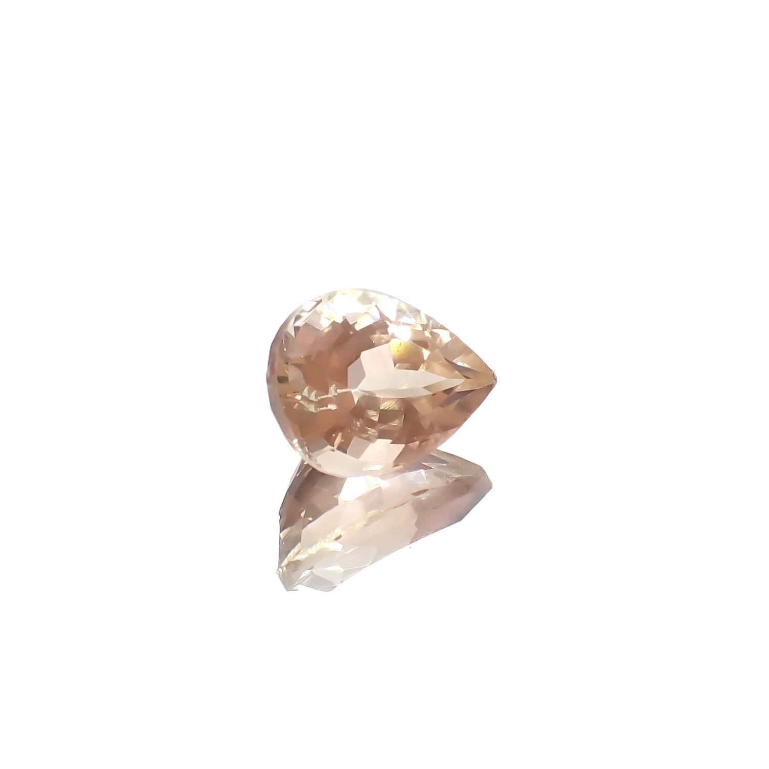 オレゴンサンストーン アメリカ・オレゴン州産 1.29ct[240627879]8.1x6.1mm前後
