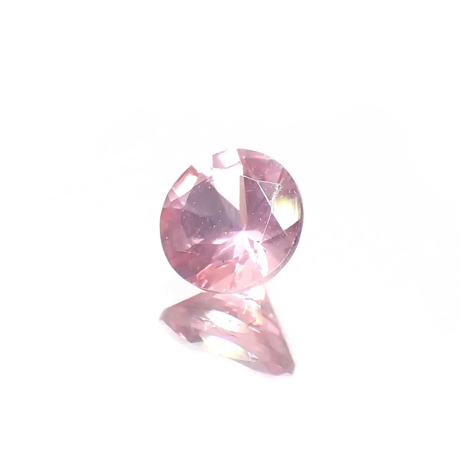 シルキーピンクスピネル タンザニア産 0.40ct [230421574]4.4x4.4mm前後