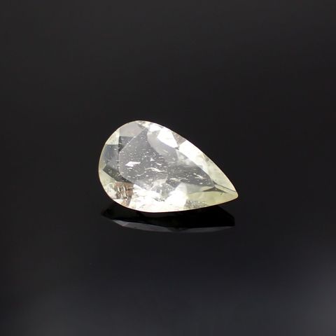 リビアングラス 発見地：エジプト・リビア砂漠 2.70ct / 14.4x9.1mm前後 [260718192]