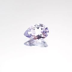 ラベンダーゾイサイト(宝石名ゾイサイト)タンザニア産 0.34ct 識別済[230622416]5.9x3.8mm前後