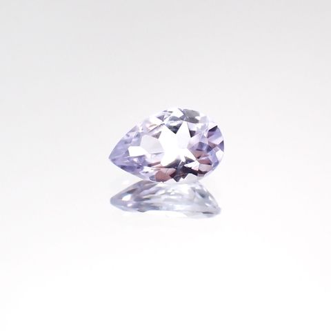 ラベンダーゾイサイト(宝石名ゾイサイト)タンザニア産 0.34ct 識別済[230622416]5.9x3.8mm前後