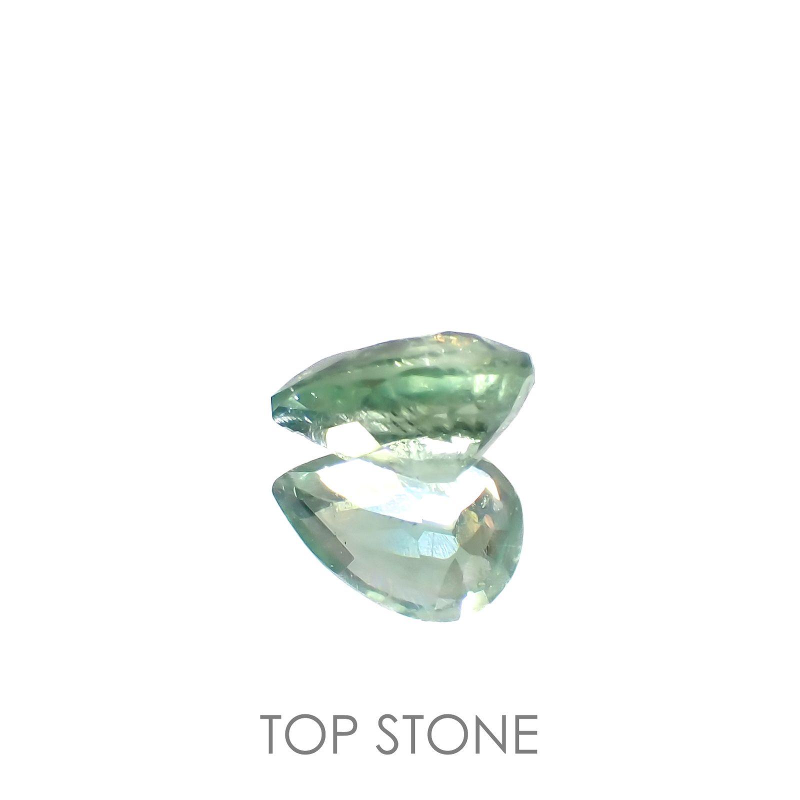 グリーンカイヤナイト タンザニア産 0.56ct[230220573]6.1x4.1mm前後