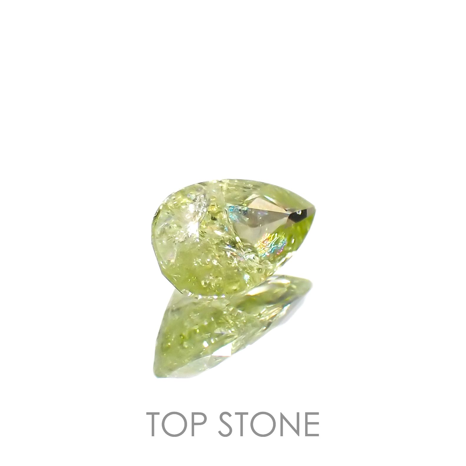 イリデッセンスクロムトルマリン(宝石名トルマリン)ケニア産 0.63ct 識別済[221119092]7.5x4.4mm前後