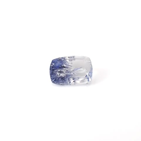 デュモルチェライトインクォーツ ブラジル産 0.86ct / 6.9x5mm前後 [260331852]