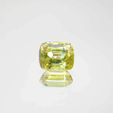 スフェーン(宝石名スフェーン) マダガスカル産 1.001ct ソ付(彩珠)[210712009]6.1×5.1mm前後